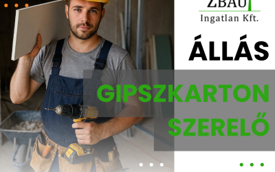 Gipszkarton szerelő